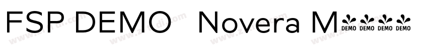 FSP DEMO   Novera M字体转换